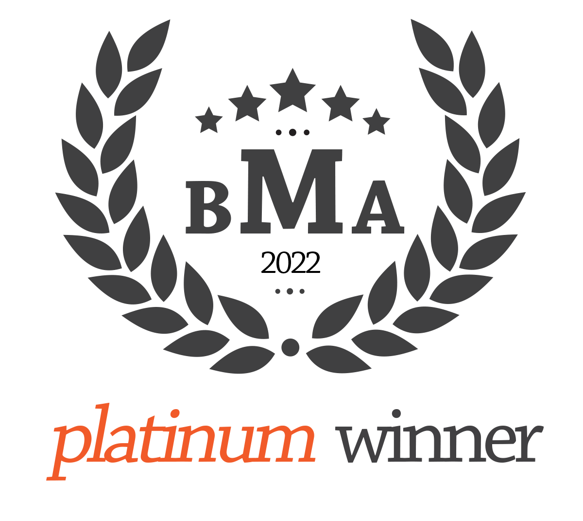 BMA platinum winner