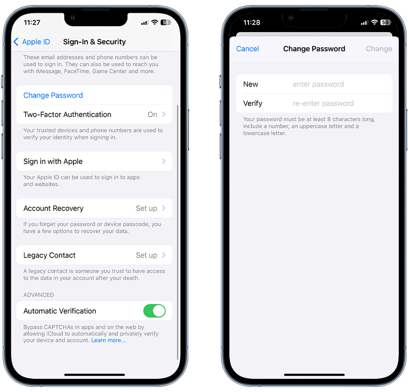 Changing your Apple ID password on iPhone for how to remove spyware from an iphone article