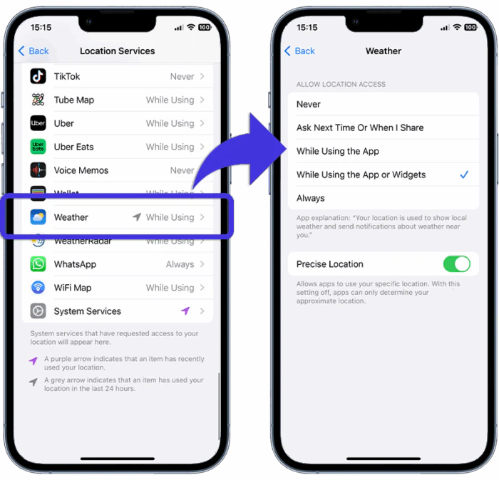 Why Is Your iPhone's Location Icon Always On? | Certo Software