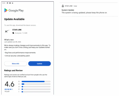 Fake Play Store Fake Starlink App Spreads Dangerous BeatBanker Android Malware | Certo ...